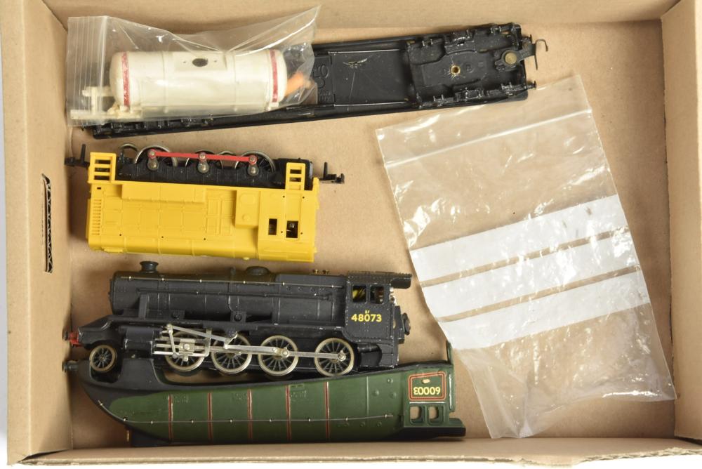 Hornby Dublo and Wrenn 00 Gauge Spare Bodies and Chassis, Dublo 3-Rail ...