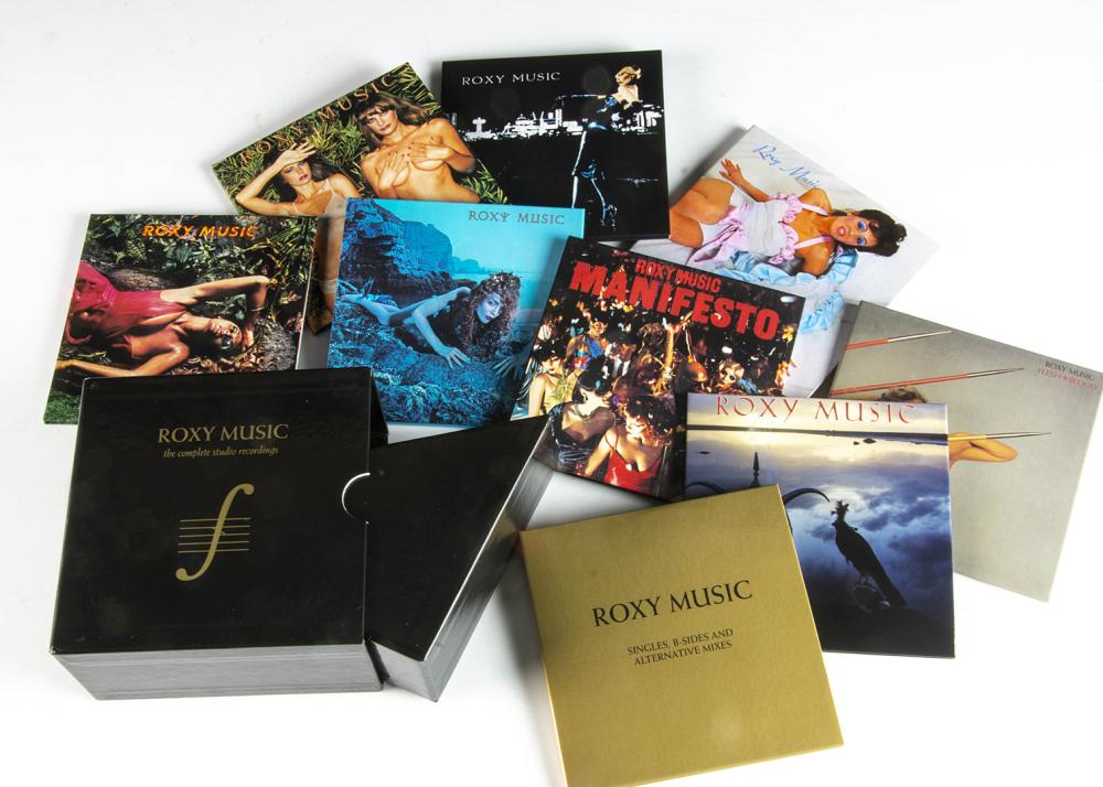 Roxy Music CD Box Set, The Complete Studio Recordings - 10 CD Box