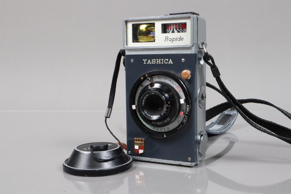 A Yashica Rapide Vertical Half Frame 35mm Camera, shutter working