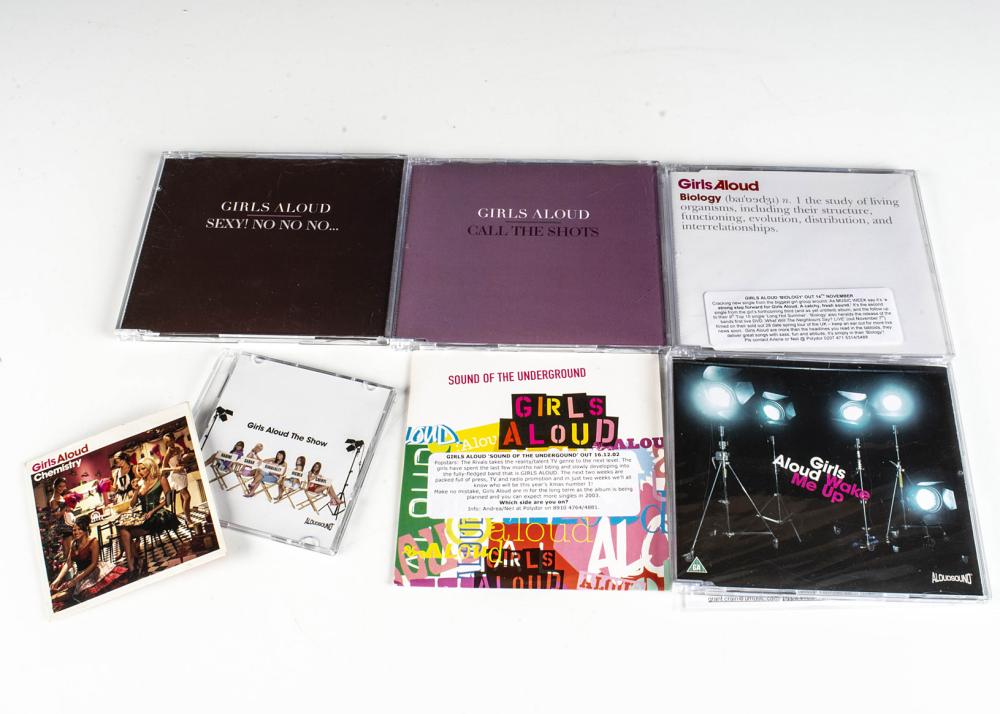 Girls Aloud Promo CDs, twenty five Promo CD Singles and two 3