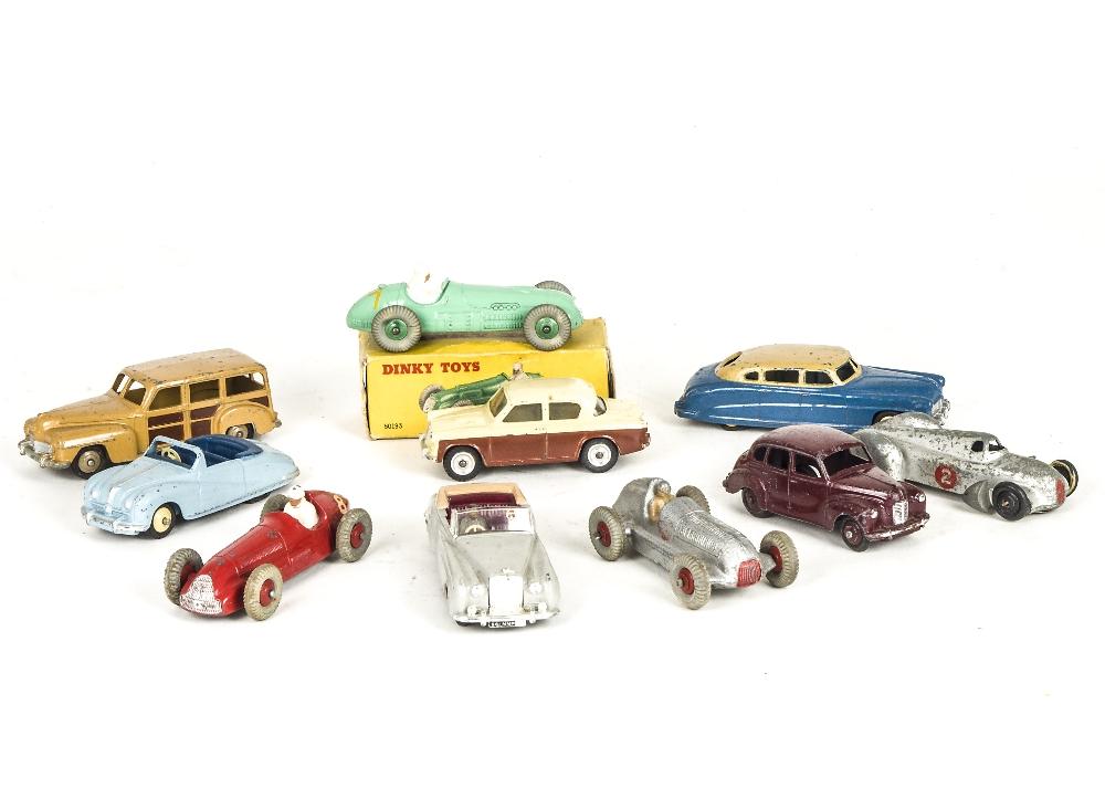 Dinky Toy Cars, including 23j HWM Racing Car, in original box, loose ...