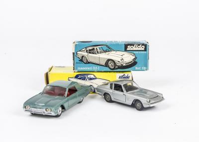 Solido Ref.128 Ford Thunderbird, light metallic green body, spun