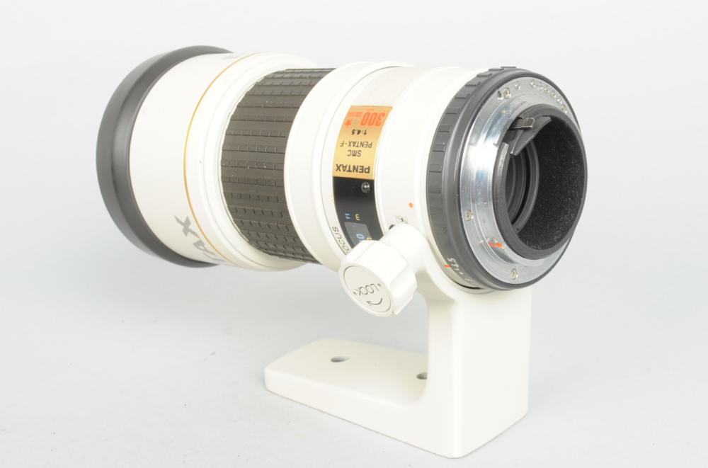 An SMC Pentax-F 300mm f/4.5 ED (IF) Lens and Other K Mount Lenses