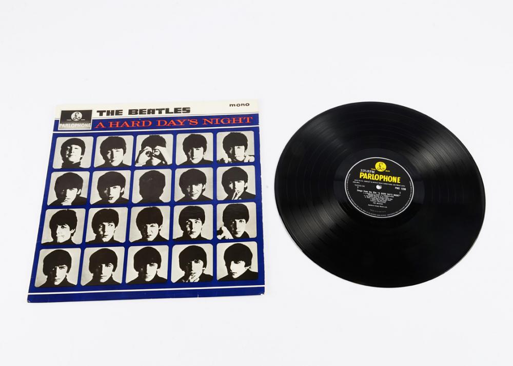 The Beatles LP, A Hard Day's Night LP - Original UK Mono release