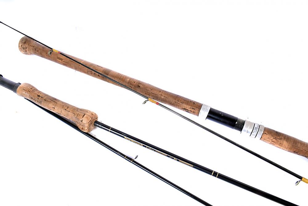 Two Normark fishing rods, comprising Norboron 10' fly and CS1142